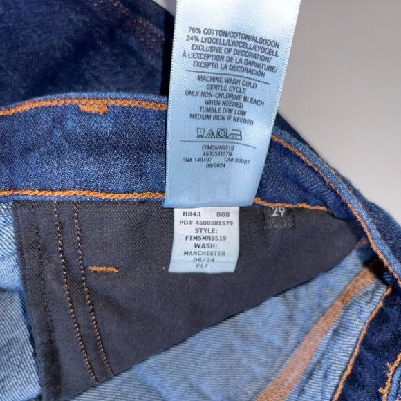 Favorite Daughter Olympia Flare Jeans Size 29 Manchester High Rise Red Hem - Picture 11 of 13